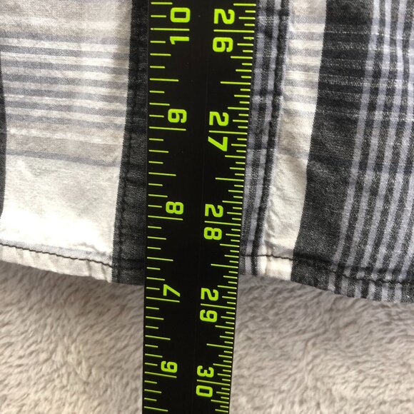 Lee Mens Shirt Medium Plaid Button Up Long Sleeve Check Casual Top Gray Classic - Picture 5 of 13